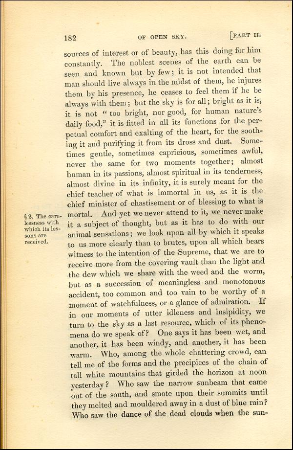 'Modern Painters' Volume I (1843 edition): Part II: Section III: Chapter I: Page 182