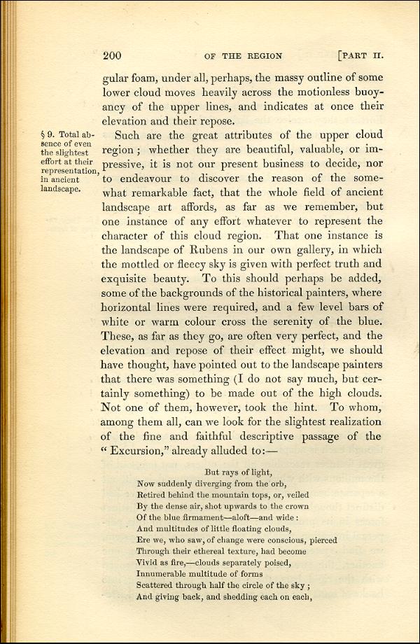 'Modern Painters' Volume I (1843 edition): Part II: Section III: Chapter II: Page 200