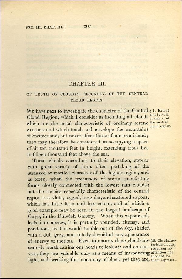 'Modern Painters' Volume I (1843 edition): Part II: Section III: Chapter III: Page 207