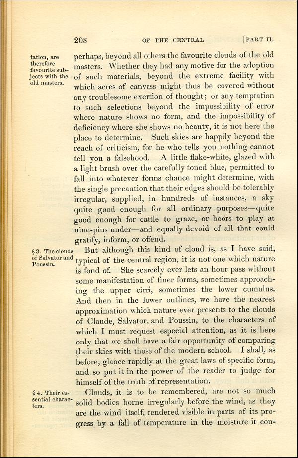 'Modern Painters' Volume I (1843 edition): Part II: Section III: Chapter III: Page 208