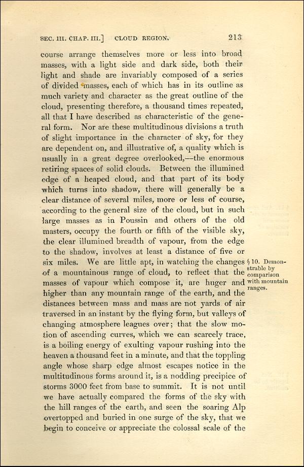 'Modern Painters' Volume I (1843 edition): Part II: Section III: Chapter III: Page 213