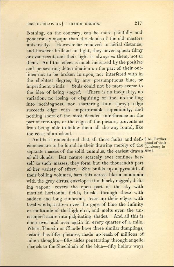 'Modern Painters' Volume I (1843 edition): Part II: Section III: Chapter III: Page 217
