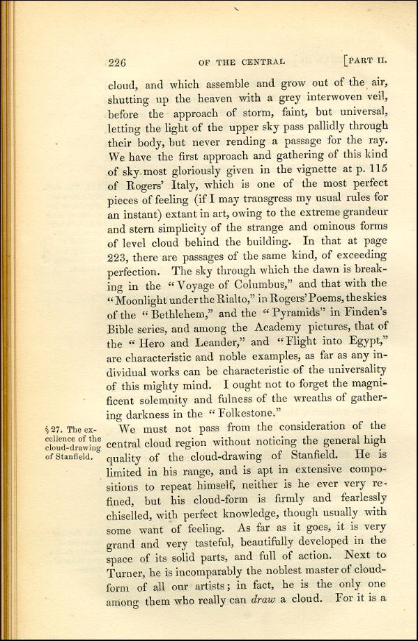 'Modern Painters' Volume I (1843 edition): Part II: Section III: Chapter III: Page 226