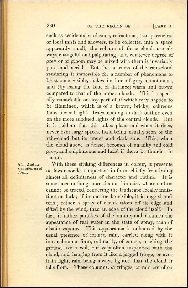 'Modern Painters' Volume I (1843 edition): Part II: Section III: Chapter IV: Page 230