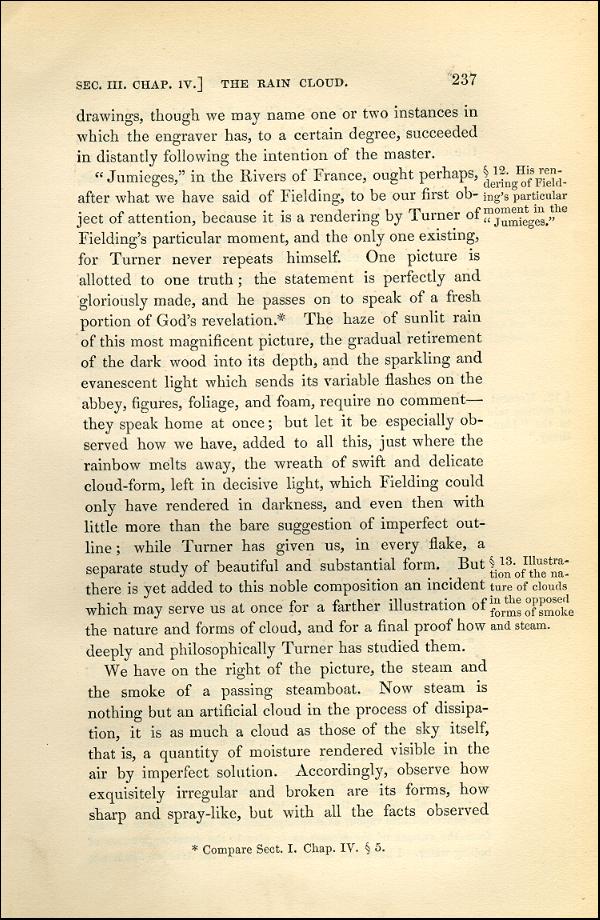 'Modern Painters' Volume I (1843 edition): Part II: Section III: Chapter IV: Page 237