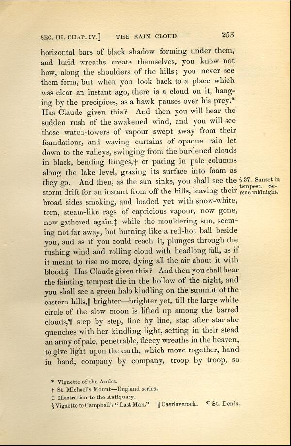 'Modern Painters' Volume I (1843 edition): Part II: Section III: Chapter IV: Page 253