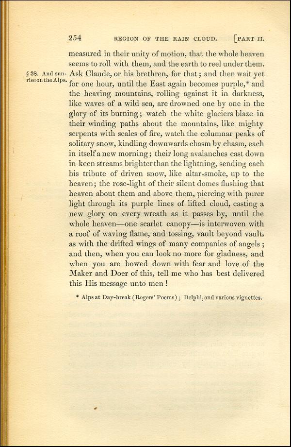 'Modern Painters' Volume I (1843 edition): Part II: Section III: Chapter IV: Page 254