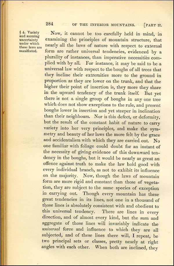 'Modern Painters' Volume I (1843 edition): Part II: Section IV: Chapter III: Page 284