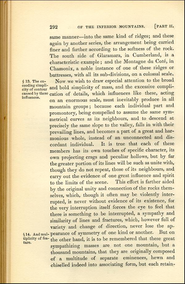 'Modern Painters' Volume I (1843 edition): Part II: Section IV: Chapter III: Page 292