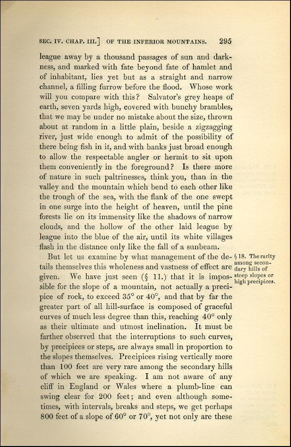 'Modern Painters' Volume I (1843 edition): Part II: Section IV: Chapter III: Page 295