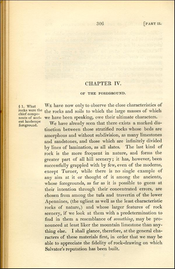 'Modern Painters' Volume I (1843 edition): Part II: Section IV: Chapter IV: Page 306