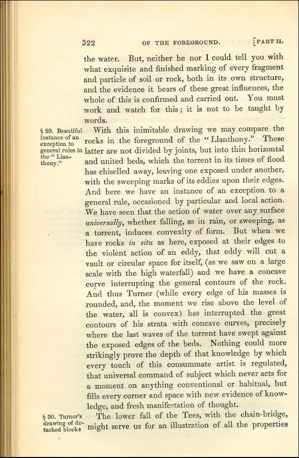 'Modern Painters' Volume I (1843 edition): Part II: Section IV: Chapter IV: Page 322