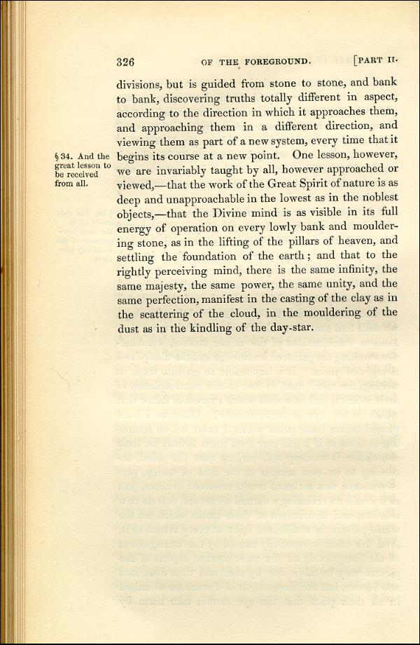 'Modern Painters' Volume I (1843 edition): Part II: Section IV: Chapter IV: Page 326