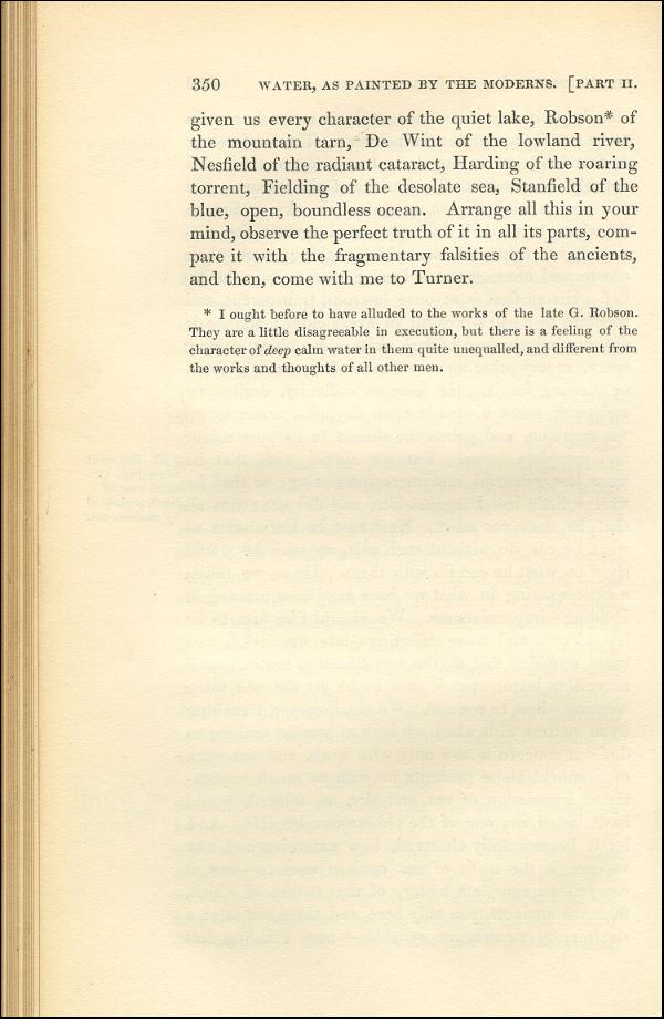 'Modern Painters' Volume I (1843 edition): Part II: Section V: Chapter II: Page 350