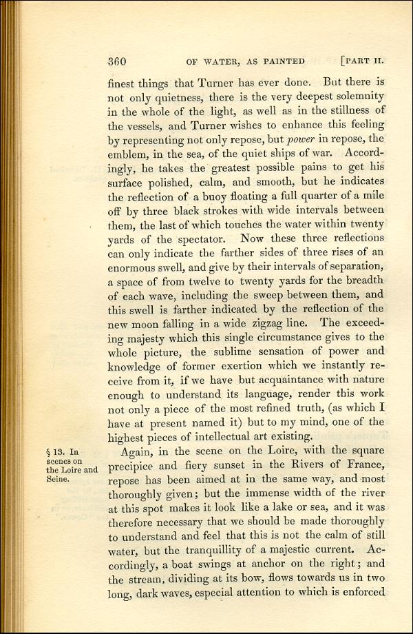 'Modern Painters' Volume I (1843 edition): Part II: Section V: Chapter III: Page 360
