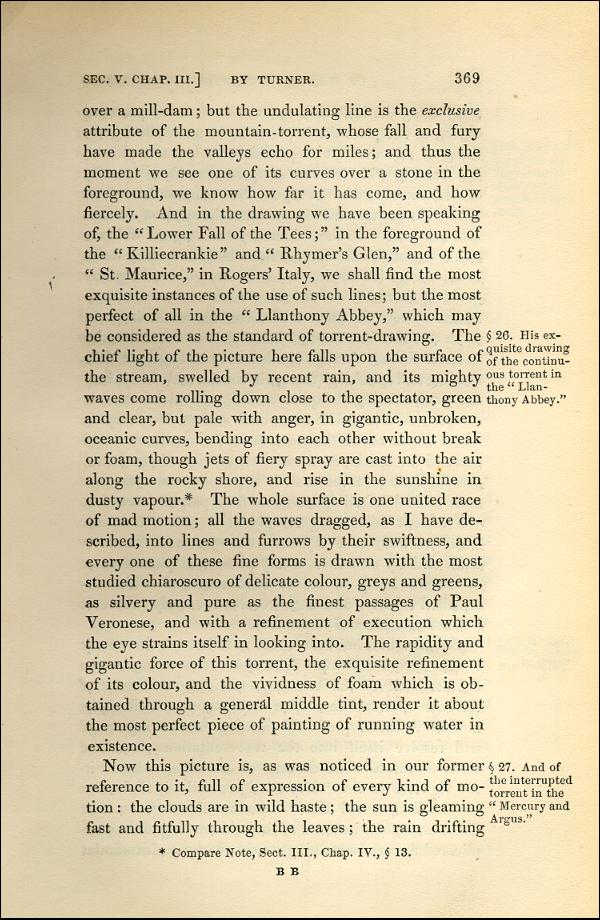 'Modern Painters' Volume I (1843 edition): Part II: Section V: Chapter III: Page 369