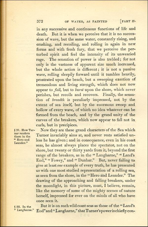 'Modern Painters' Volume I (1843 edition): Part II: Section V: Chapter III: Page 372