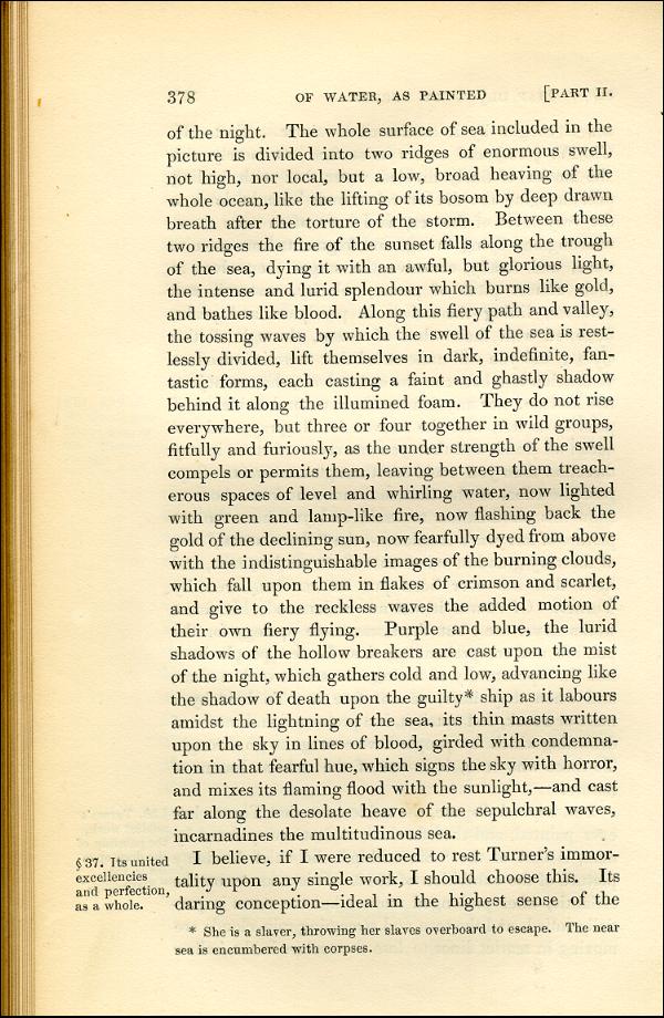'Modern Painters' Volume I (1843 edition): Part II: Section V: Chapter III: Page 378