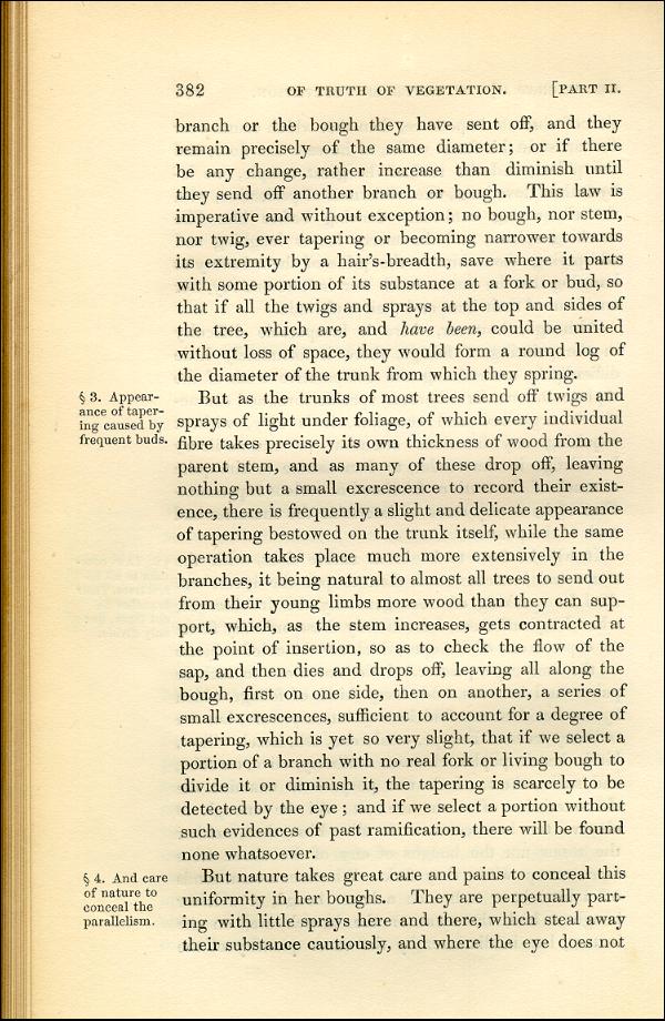 'Modern Painters' Volume I (1843 edition): Part II: Section VI: Chapter I: Page 382