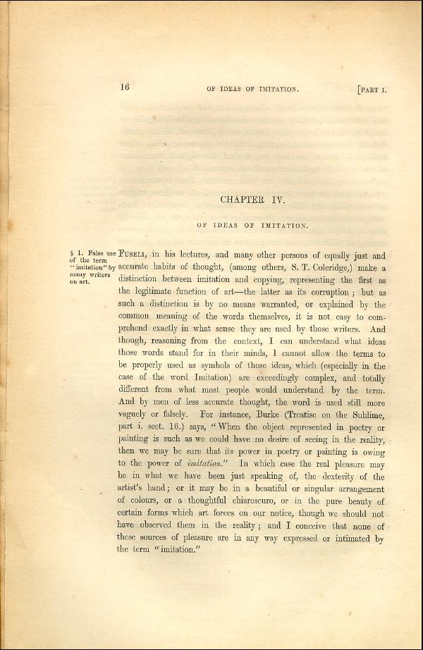 'Modern Painters' Volume I (1846 edition): Part I: Section I: Chapter IV: Page 16