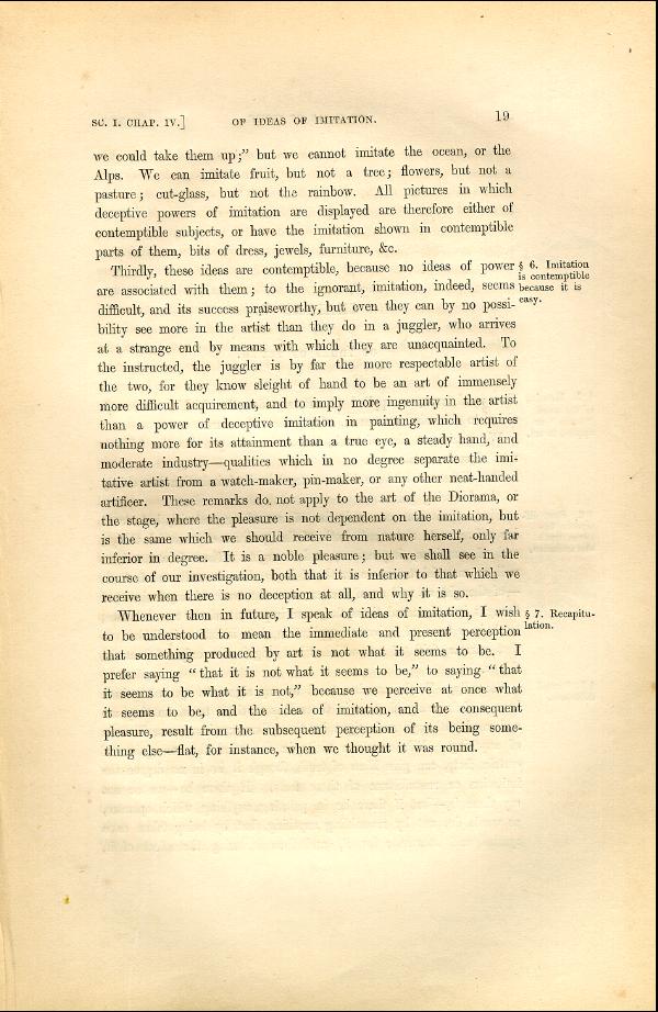 'Modern Painters' Volume I (1846 edition): Part I: Section I: Chapter IV: Page 19