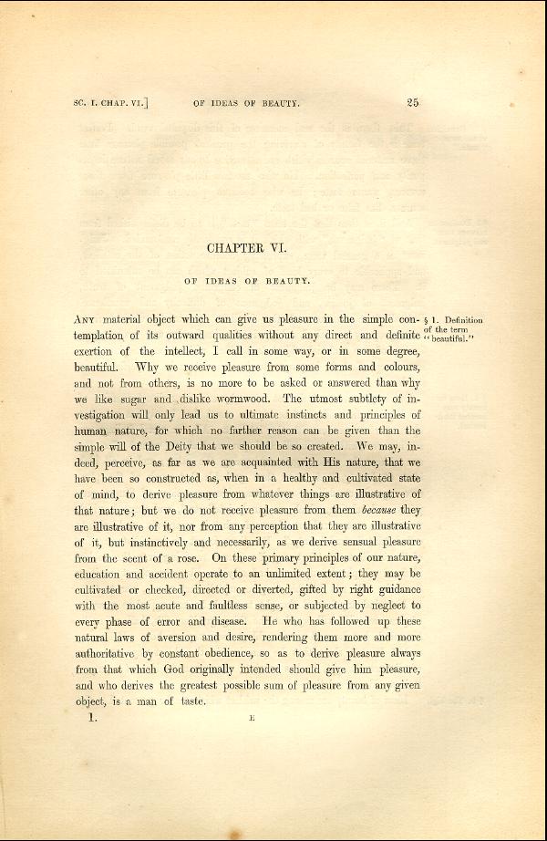 'Modern Painters' Volume I (1846 edition): Part I: Section I: Chapter VI: Page 25