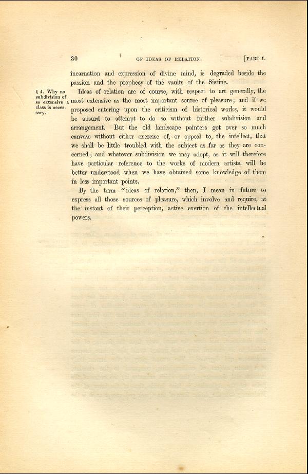 'Modern Painters' Volume I (1846 edition): Part I: Section I: Chapter VII: Page 30