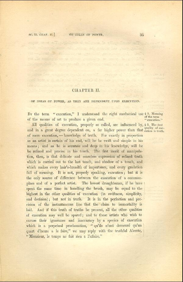 'Modern Painters' Volume I (1846 edition): Part I: Section II: Chapter II: Page 35
