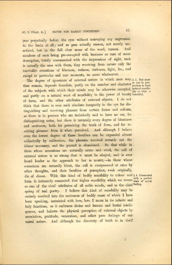 'Modern Painters' Volume I (1846 edition): Part II: Section I: Chapter II: Page 51