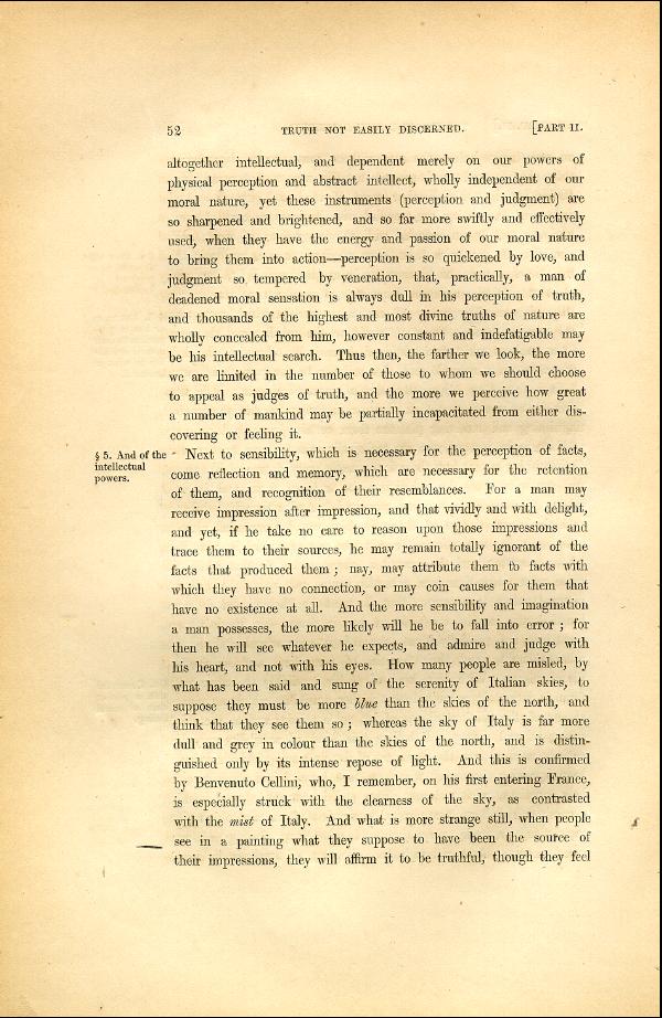 'Modern Painters' Volume I (1846 edition): Part II: Section I: Chapter II: Page 52