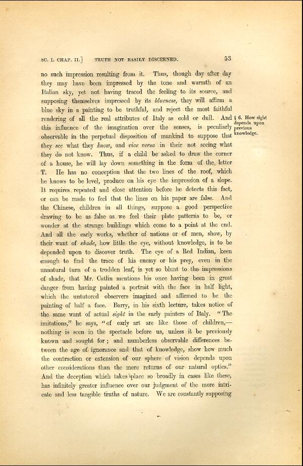 'Modern Painters' Volume I (1846 edition): Part II: Section I: Chapter II: Page 53