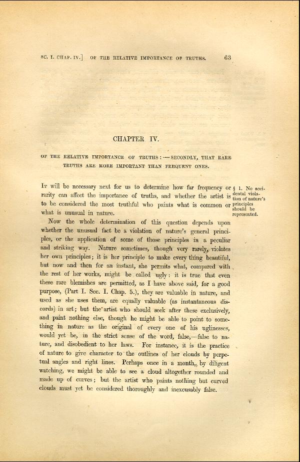 'Modern Painters' Volume I (1846 edition): Part II: Section I: Chapter IV: Page 63