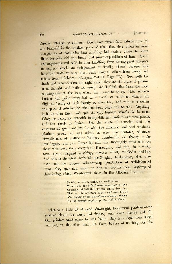 'Modern Painters' Volume I (1846 edition): Part II: Section I: Chapter VII: Page 82