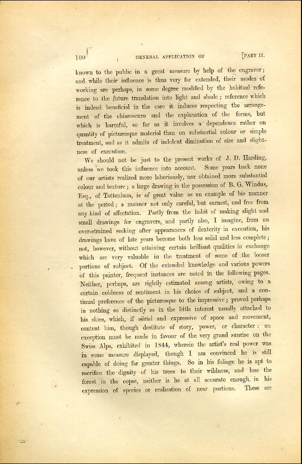 'Modern Painters' Volume I (1846 edition): Part II: Section I: Chapter VII: Page 100