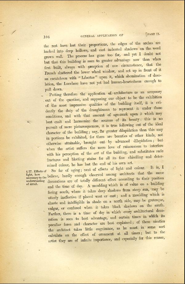 'Modern Painters' Volume I (1846 edition): Part II: Section I: Chapter VII: Page 104