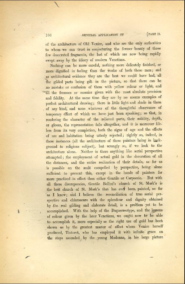 'Modern Painters' Volume I (1846 edition): Part II: Section I: Chapter VII: Page 106