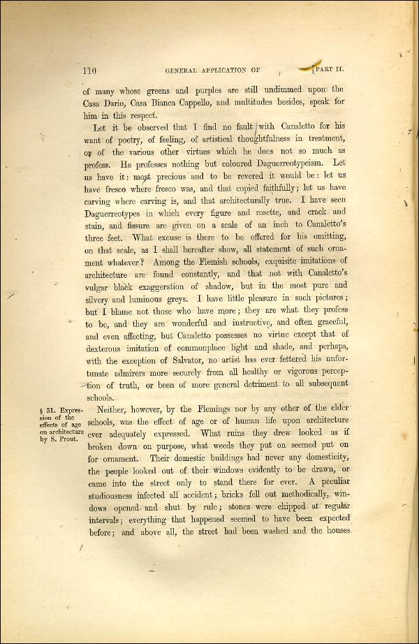 'Modern Painters' Volume I (1846 edition): Part II: Section I: Chapter VII: Page 110