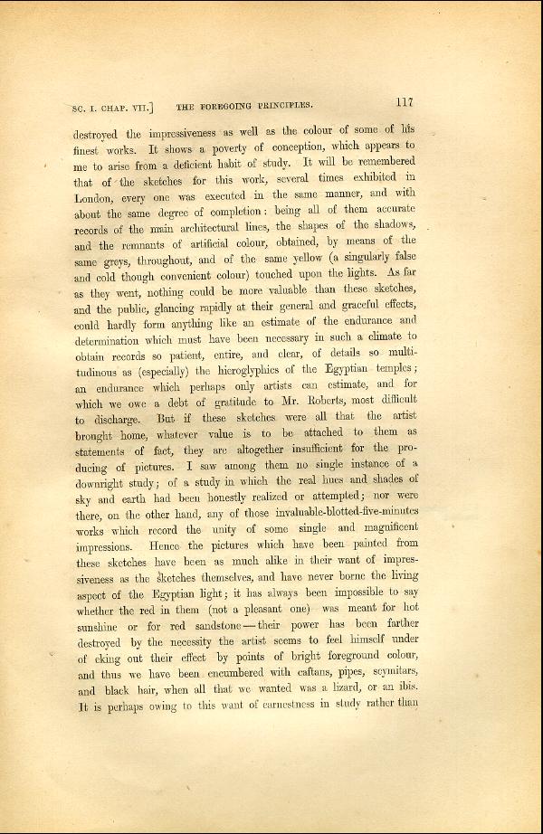 'Modern Painters' Volume I (1846 edition): Part II: Section I: Chapter VII: Page 117