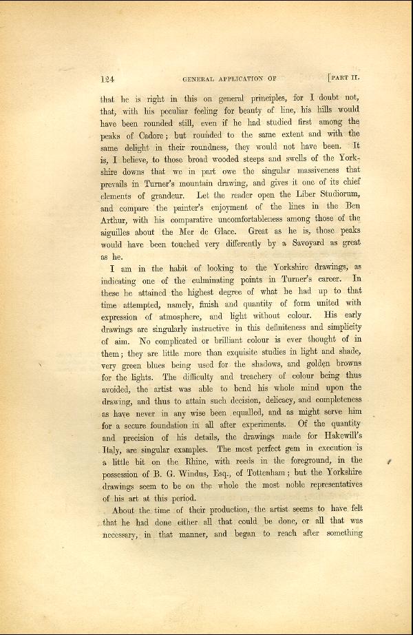 'Modern Painters' Volume I (1846 edition): Part II: Section I: Chapter VII: Page 124