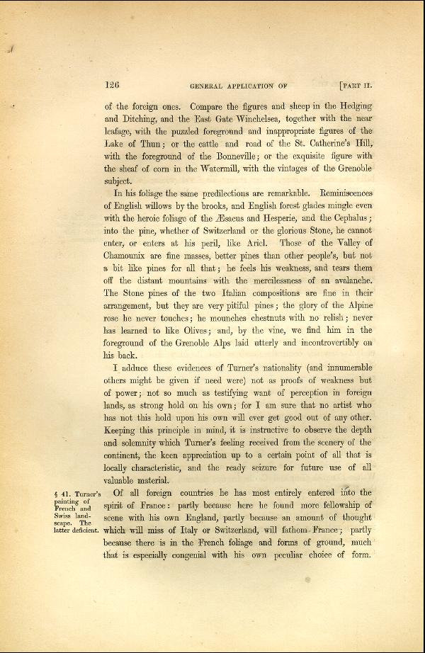 'Modern Painters' Volume I (1846 edition): Part II: Section I: Chapter VII: Page 126