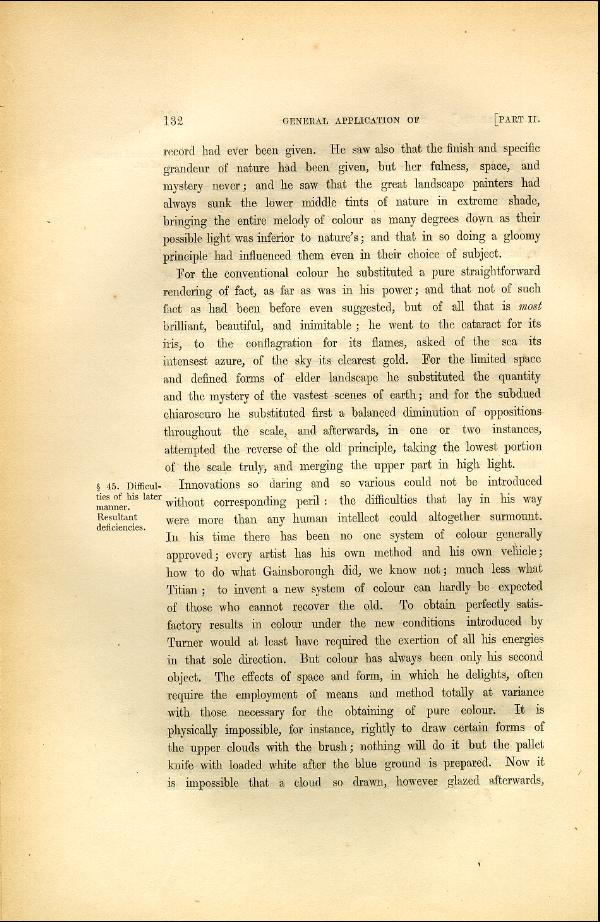 'Modern Painters' Volume I (1846 edition): Part II: Section I: Chapter VII: Page 132