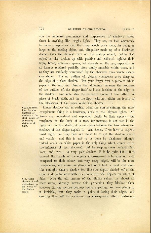 'Modern Painters' Volume I (1846 edition): Part II: Section II: Chapter III: Page 172