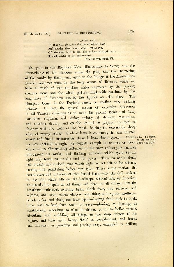 'Modern Painters' Volume I (1846 edition): Part II: Section II: Chapter III: Page 175
