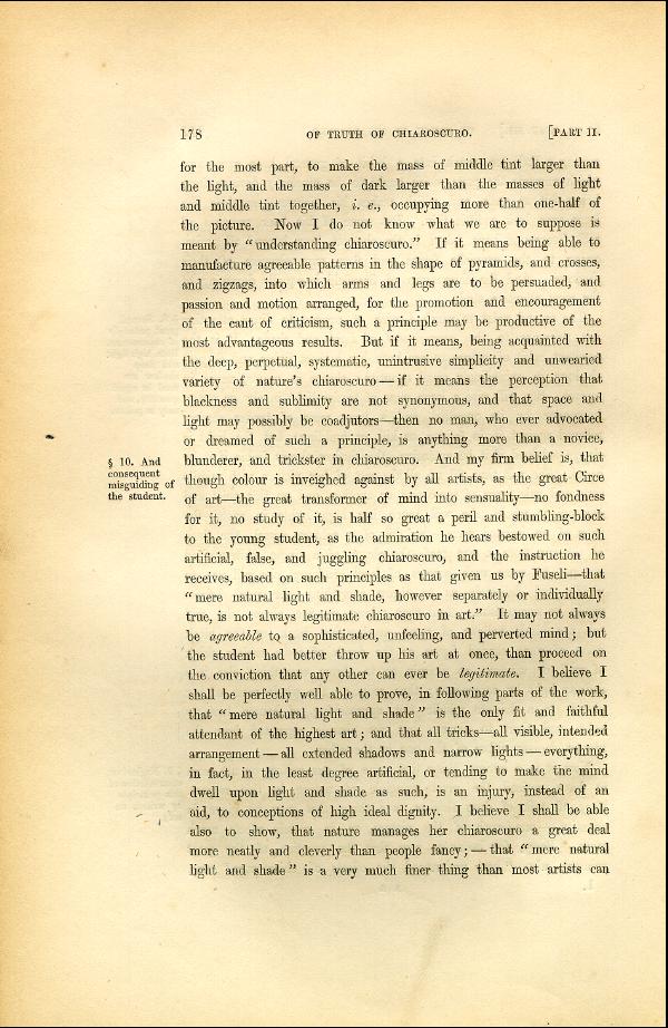 'Modern Painters' Volume I (1846 edition): Part II: Section II: Chapter III: Page 178