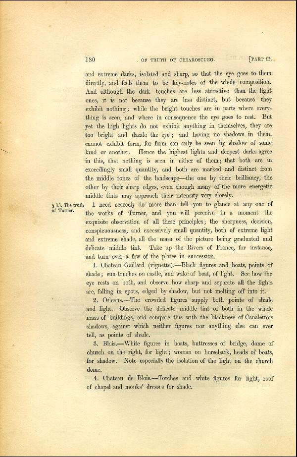 'Modern Painters' Volume I (1846 edition): Part II: Section II: Chapter III: Page 180