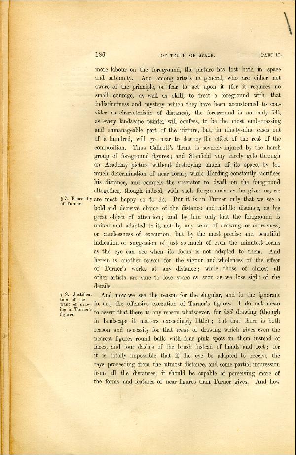 'Modern Painters' Volume I (1846 edition): Part II: Section II: Chapter IV: Page 186
