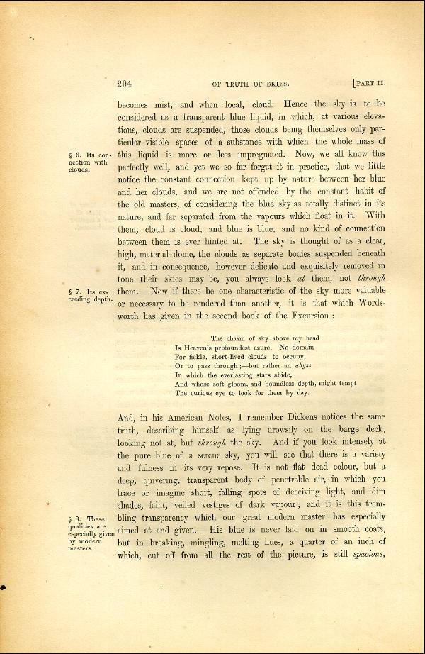 'Modern Painters' Volume I (1846 edition): Part II: Section III: Chapter I: Page 204