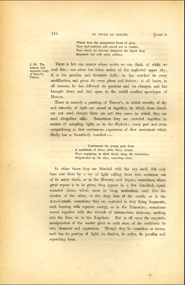 'Modern Painters' Volume I (1846 edition): Part II: Section III: Chapter II: Page 218