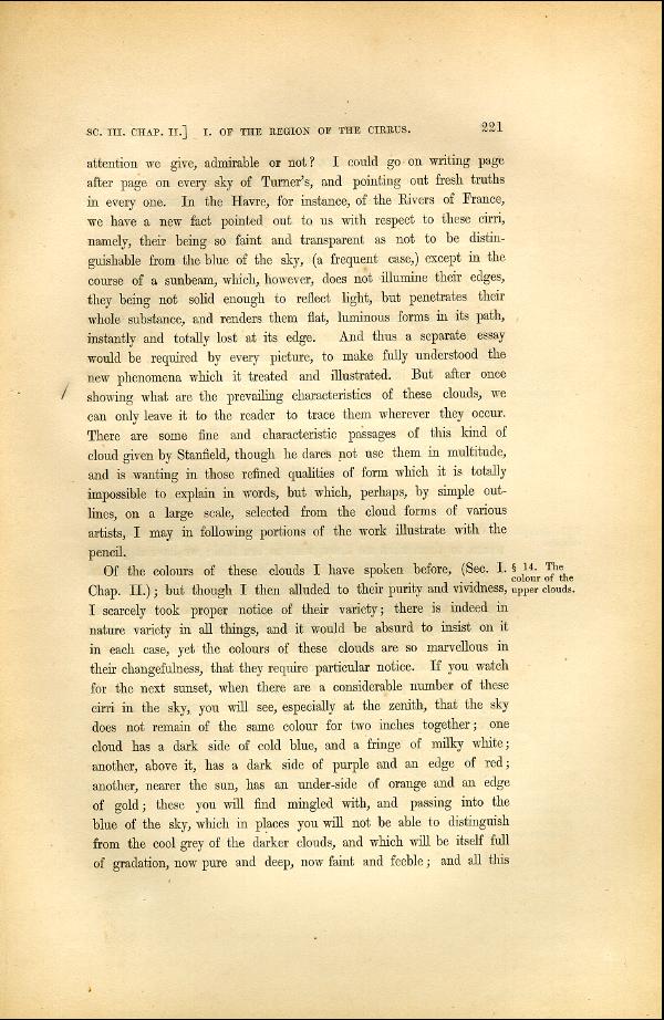 'Modern Painters' Volume I (1846 edition): Part II: Section III: Chapter II: Page 221