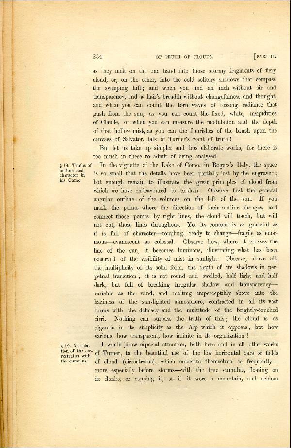 'Modern Painters' Volume I (1846 edition): Part II: Section III: Chapter III: Page 234